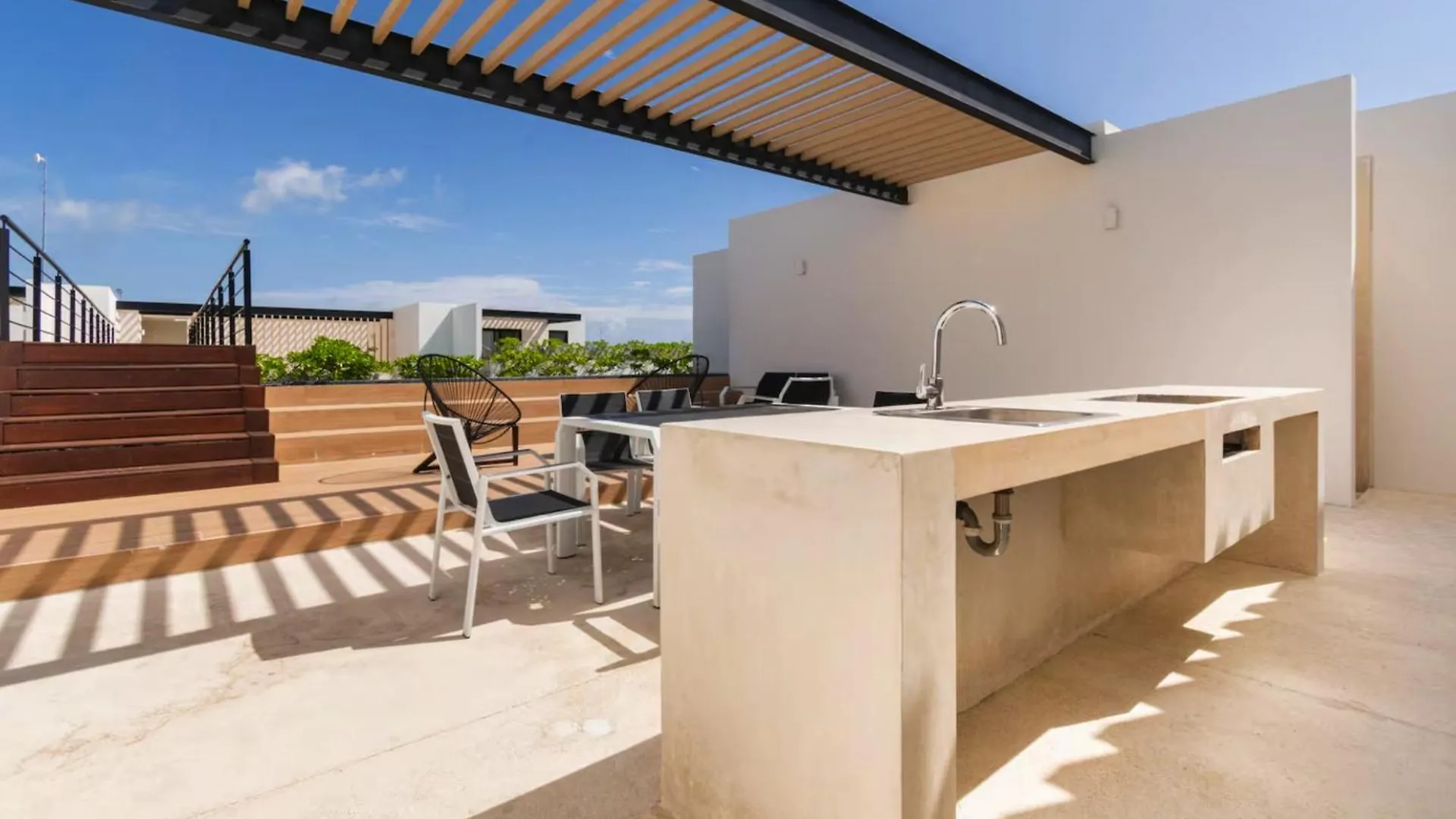 アパート Spacious Tulum Condo For 10 Great Amenities メキシコ
